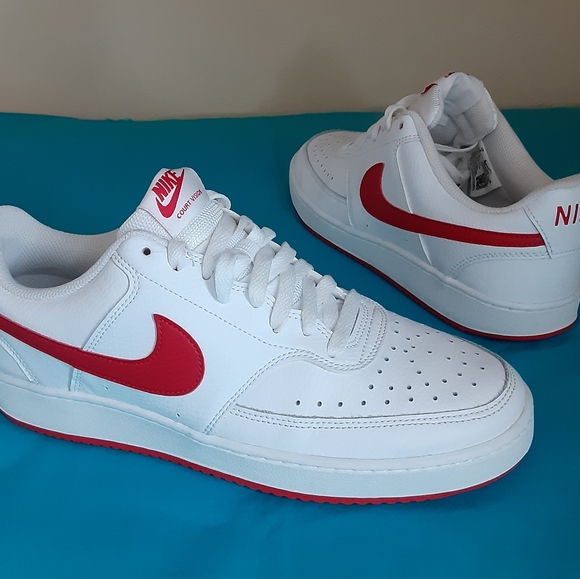 Nike Other - VNDS Men's 2020 Nike Low White Leather Sz 9